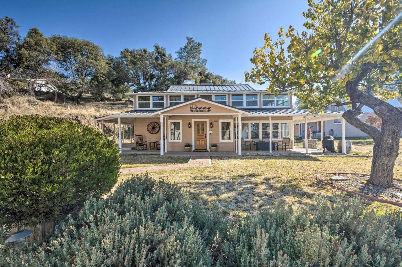 Historic Mariposa Stagecoach Stop With Gas Fire Pit! Esterno foto