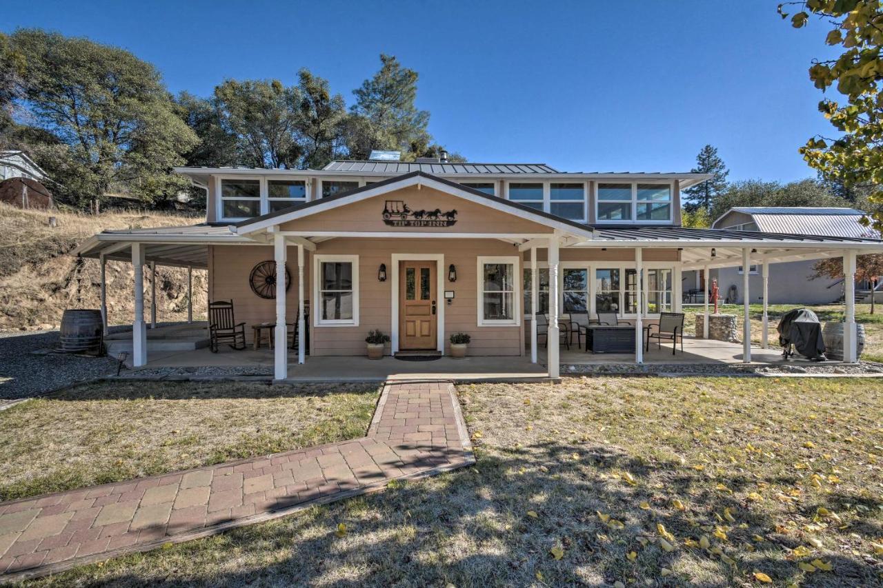 Historic Mariposa Stagecoach Stop With Gas Fire Pit! Esterno foto